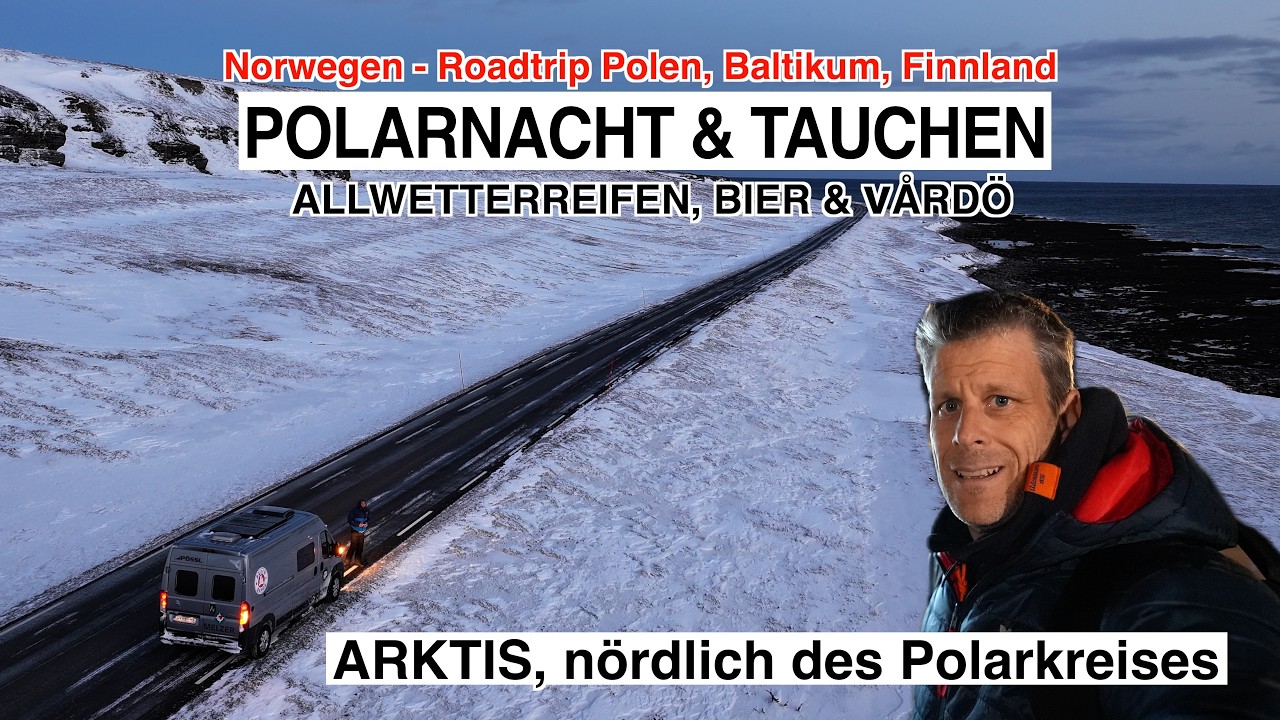 #1065 POLARNACHT &  ALLWETTERREIFEN | AUF EIN BIER IN DEN HOHEN NORDEN | Norwegen, Vardö