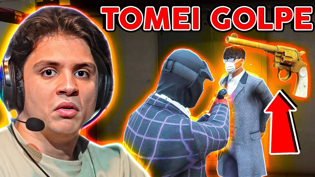 TOMEI GOLPE e FUI ATRÁS da DOURADA 😱 GTA RP (Paulinho o LOKO)