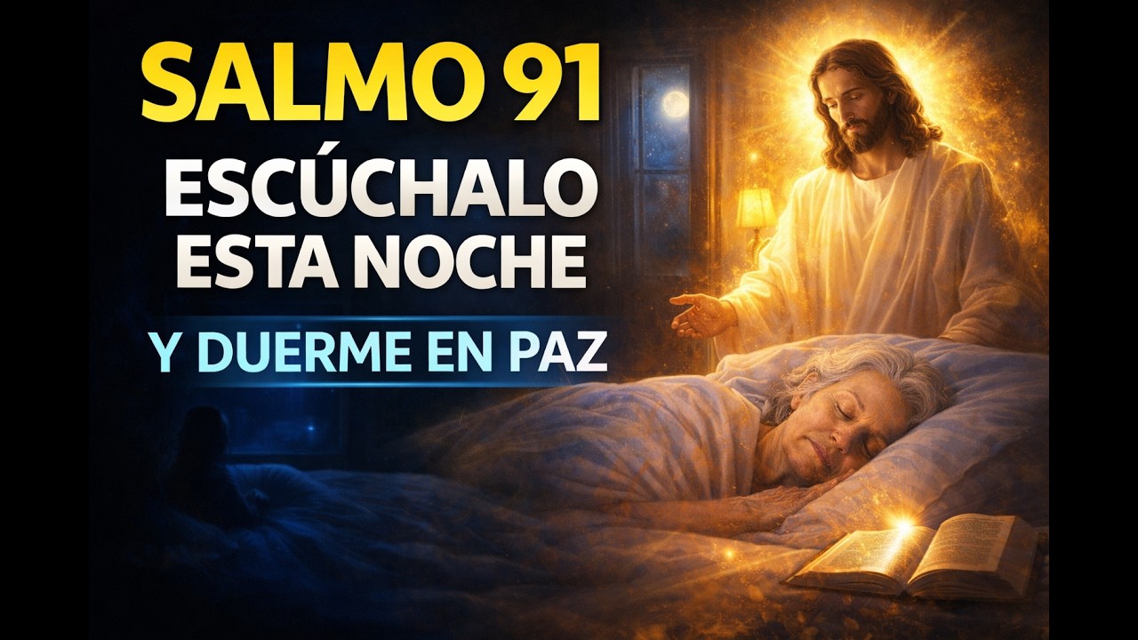 Oración de Protección y Descanso Profundo — Salmo 91 para Dormir en Paz