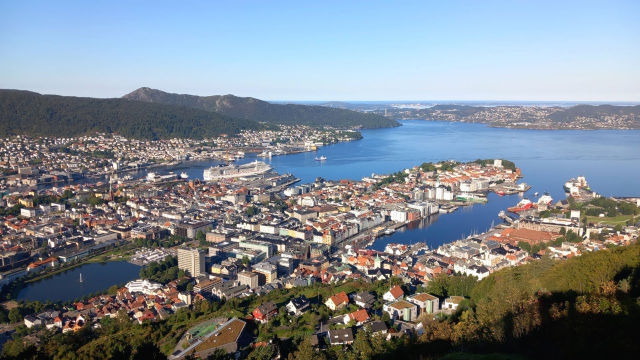 Bergen and Fedje Fjord