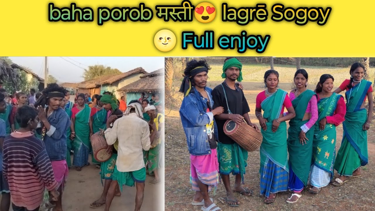 Baha Porob मस्ती lagrē Sogoy Full enjoy // New Santali Video 2026 //  Santali Vlog @ramgarhbabu 