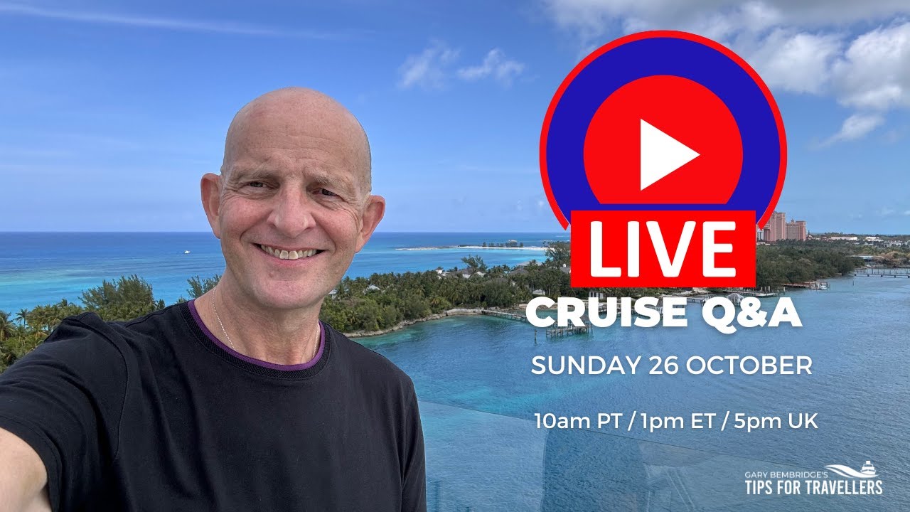 Cruise Q&A Live: Sunday 26 October 2025: 10am PT/ 1pm ET/ 5pm UK