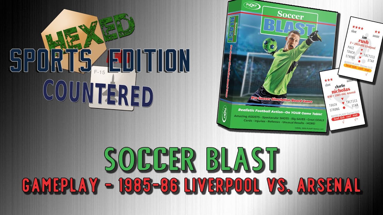 Soccer Blast - Playthrough (Liverpool vs Arsenal 1985-86 season)