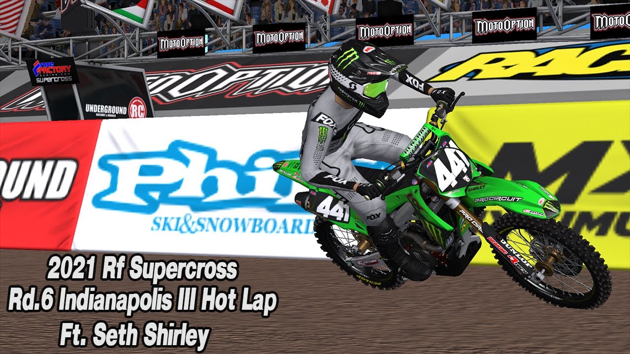 2021 Rf Supercross Rd.6 Indianapolis III Hot Lap (57.593) - Mx Simulator