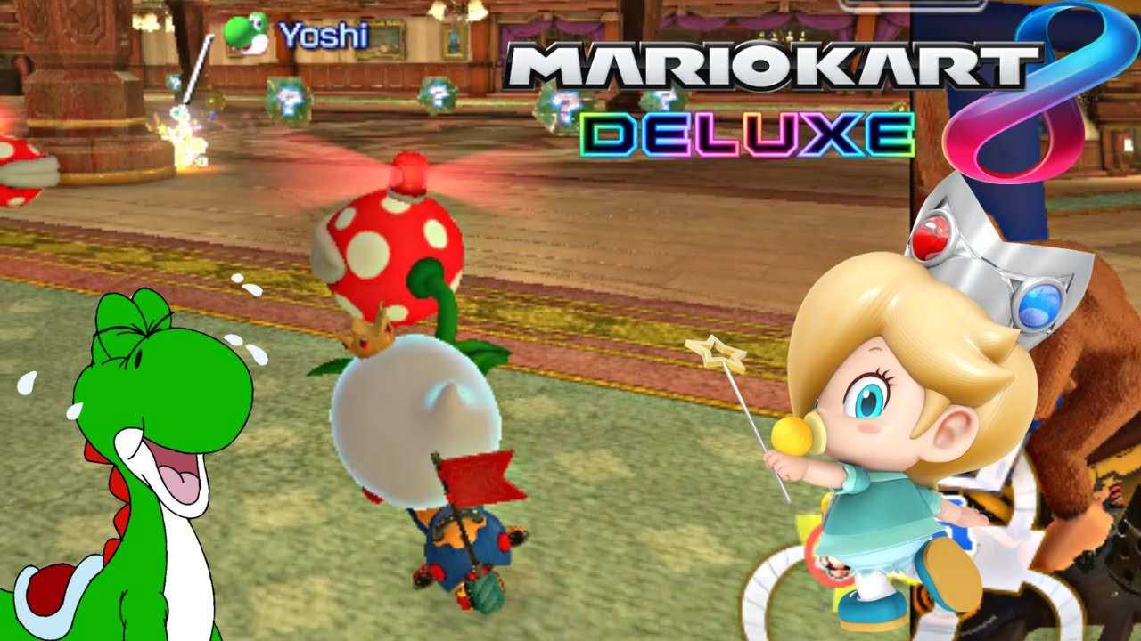 YOSHI IS DUMB!! (Mario Kart 8 Renegade Roundup)