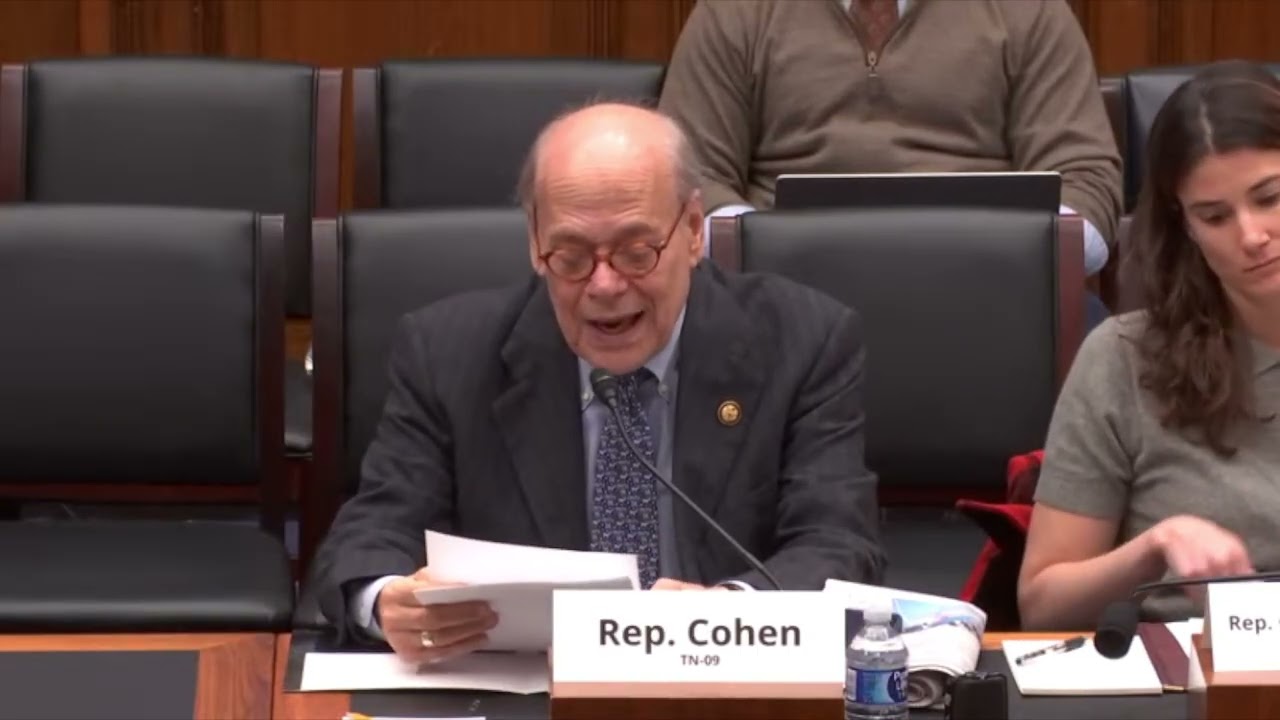 Congressman Cohen participates in Transportation & Infrastructure Committee Member Day