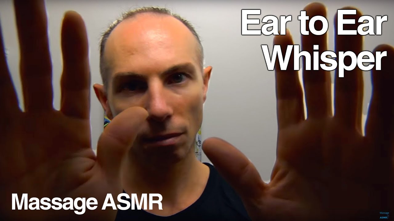 ASMR Бесшумное шепот уха на ухо Звуки и ручные движения