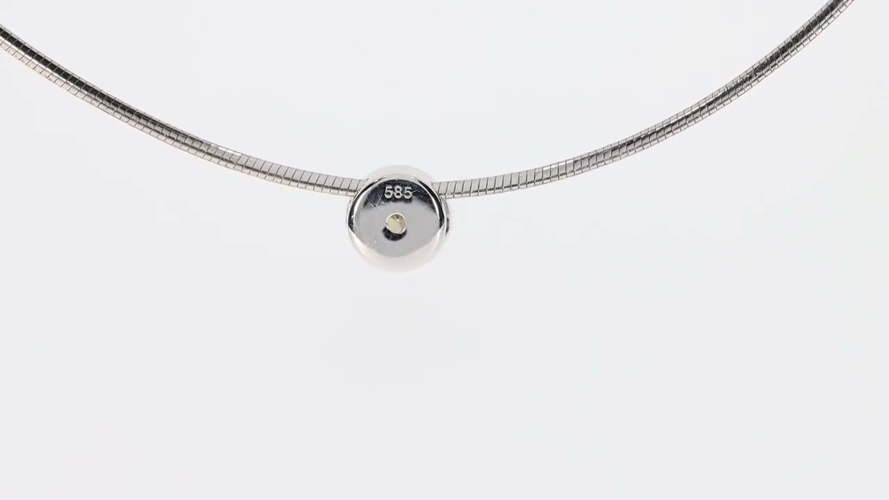 Colier Aur 14k, Diamant 0.46 ct