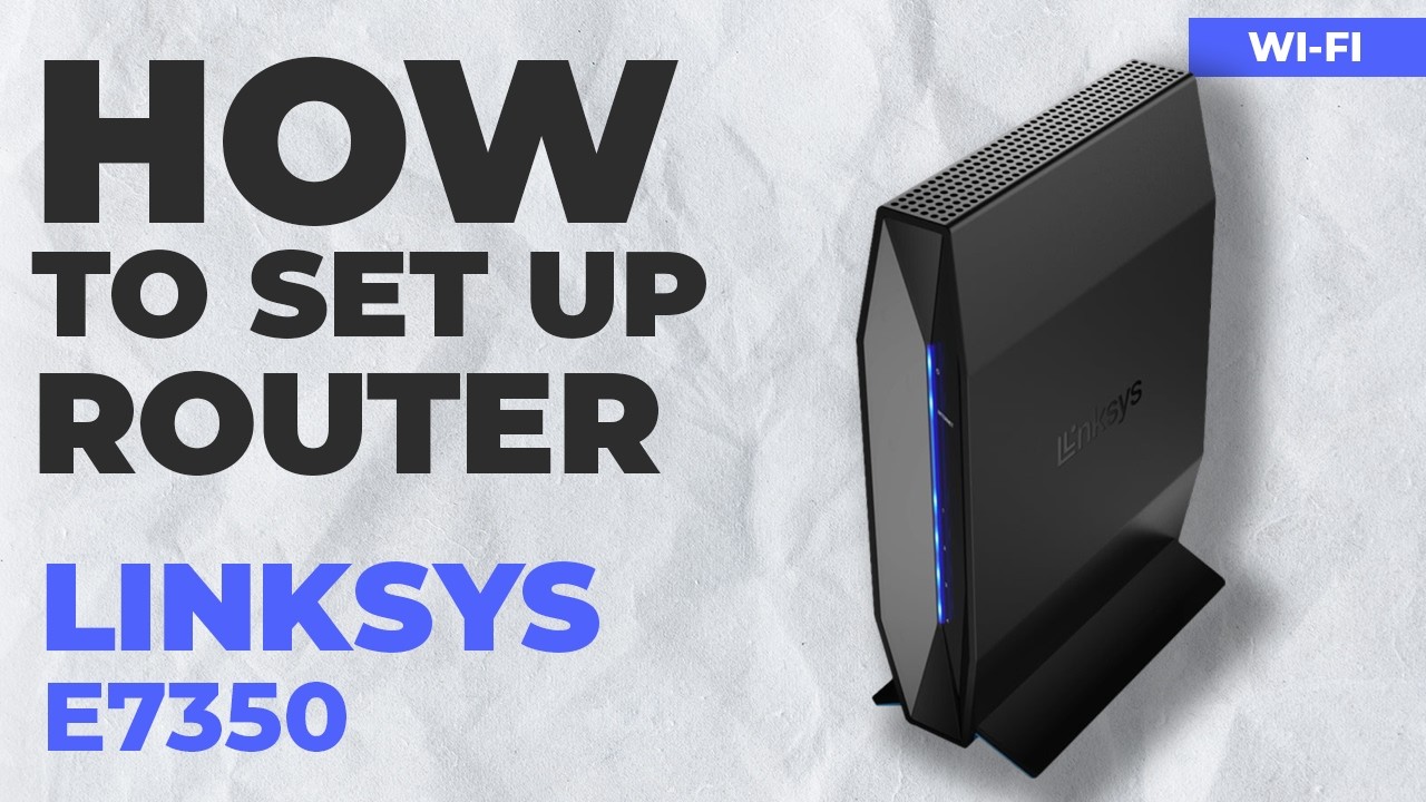 ✅ Как настроить LINKSYS E7350 | Как настроить WiFi-маршрутизатор LINKSYS AX1800