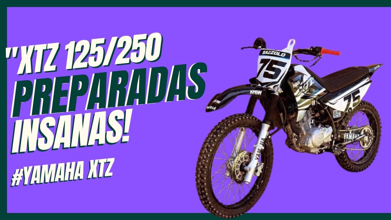 XTZ 125 e 250CC Brutais! As Mais Top da Trilha e do Motocross! #MATEUSLOPESDAXTZ