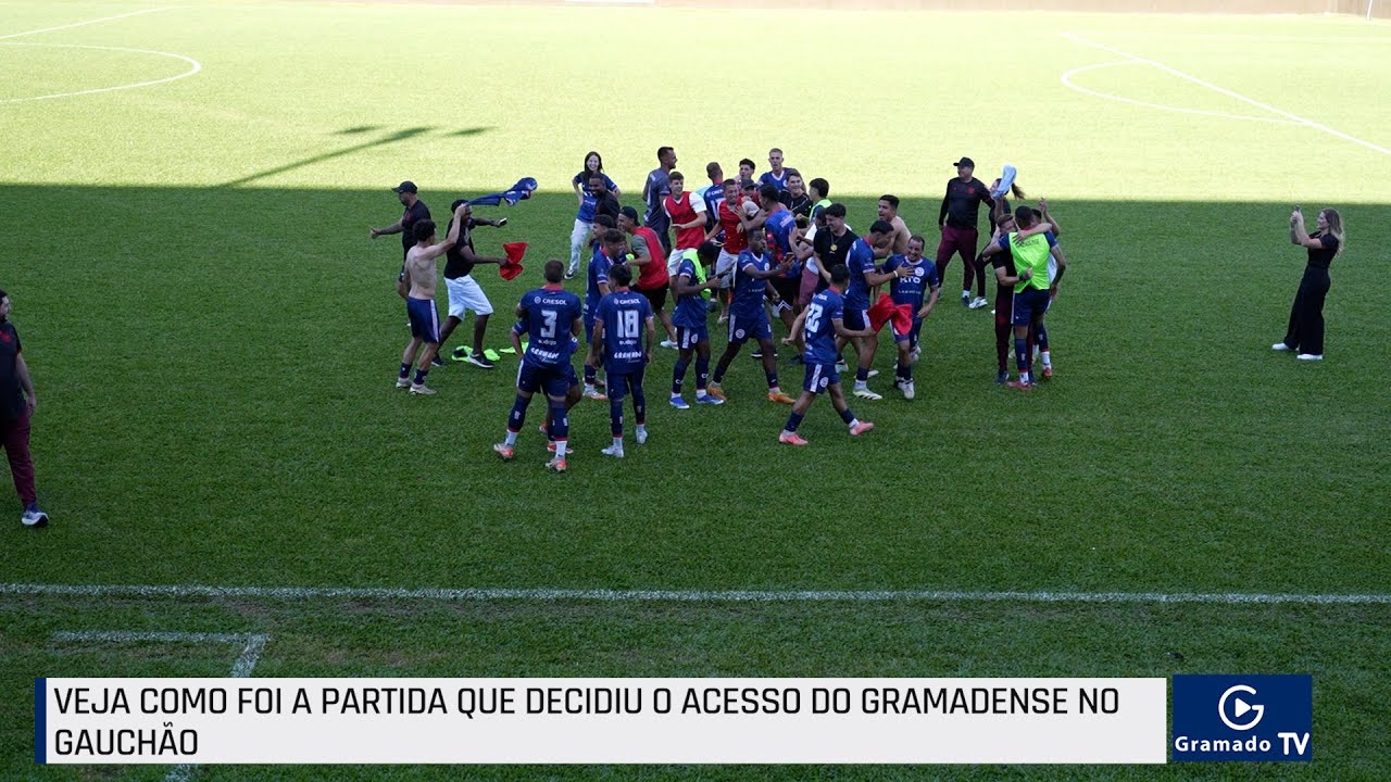 Veja como foi a partida que decidiu o Acesso do Gramadense no Gauchão