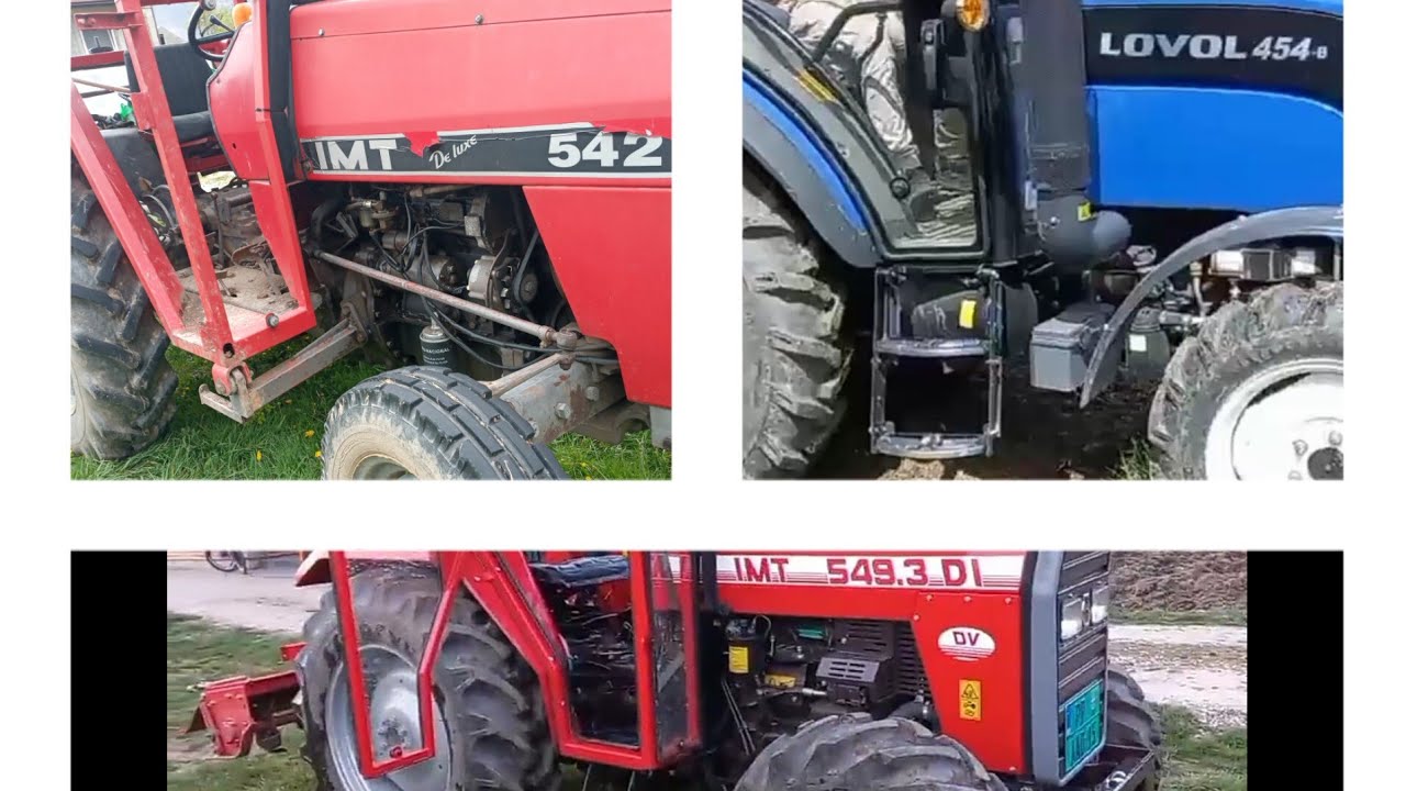 MIX VIDEA SA TRAKTOROM-IMT 549.3 DI,IMT 542 DE LUXLE I LOVOL 454