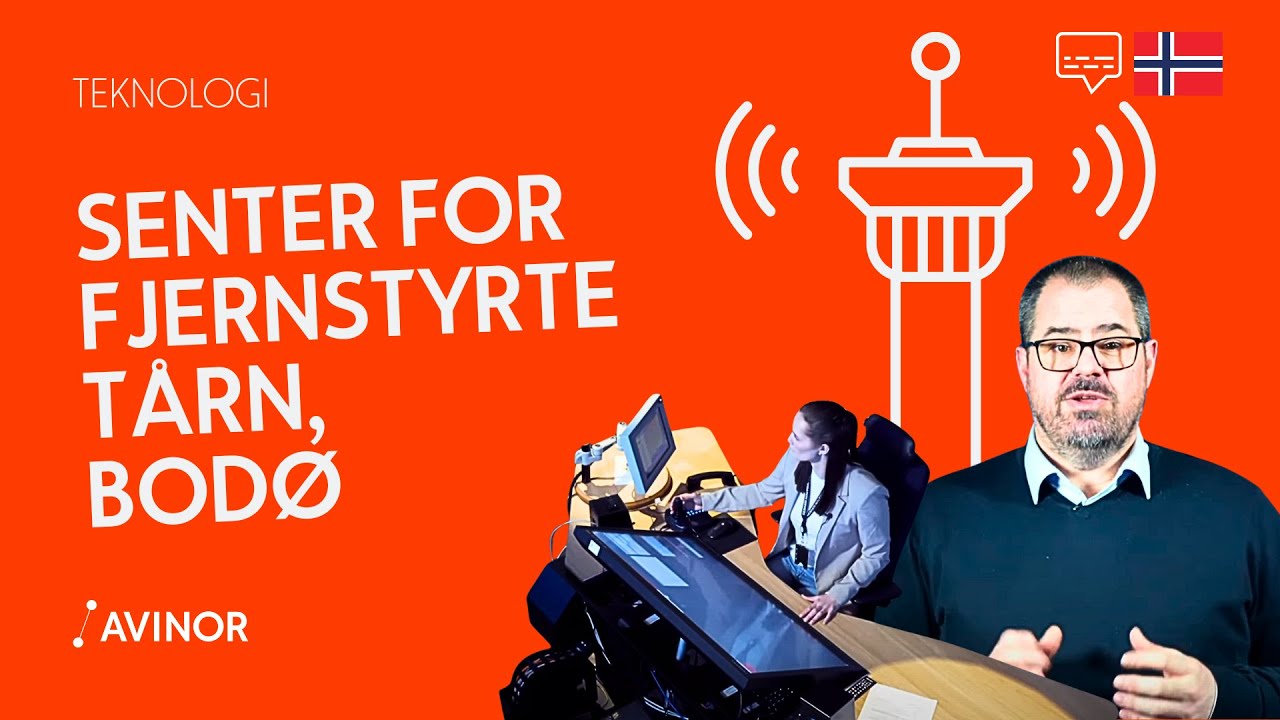 RTC: Avinors Remote Tower Center i Bodø