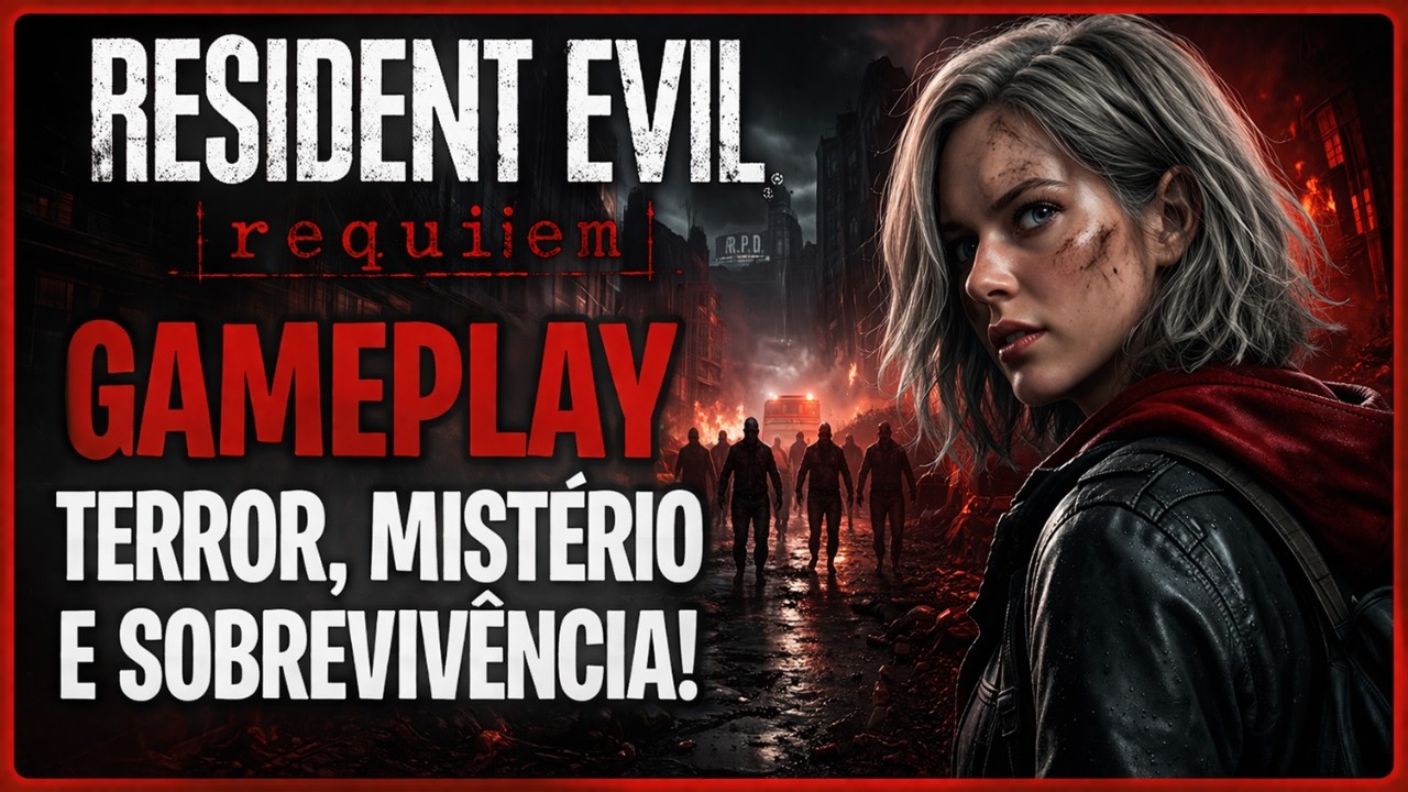 🔴 LIVE — RESIDENT EVIL REQUIEM | VAMOS ZERAR HOJE?#residentevilrequiemgameplay   #freyttasgameplay