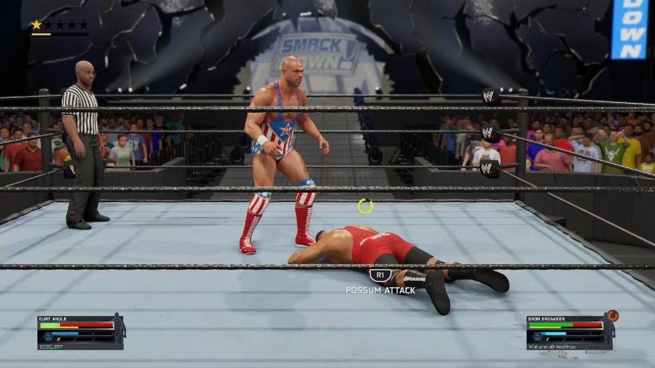 WWE 2K25 Online_Wolf VS GbGb# 1 vs 1