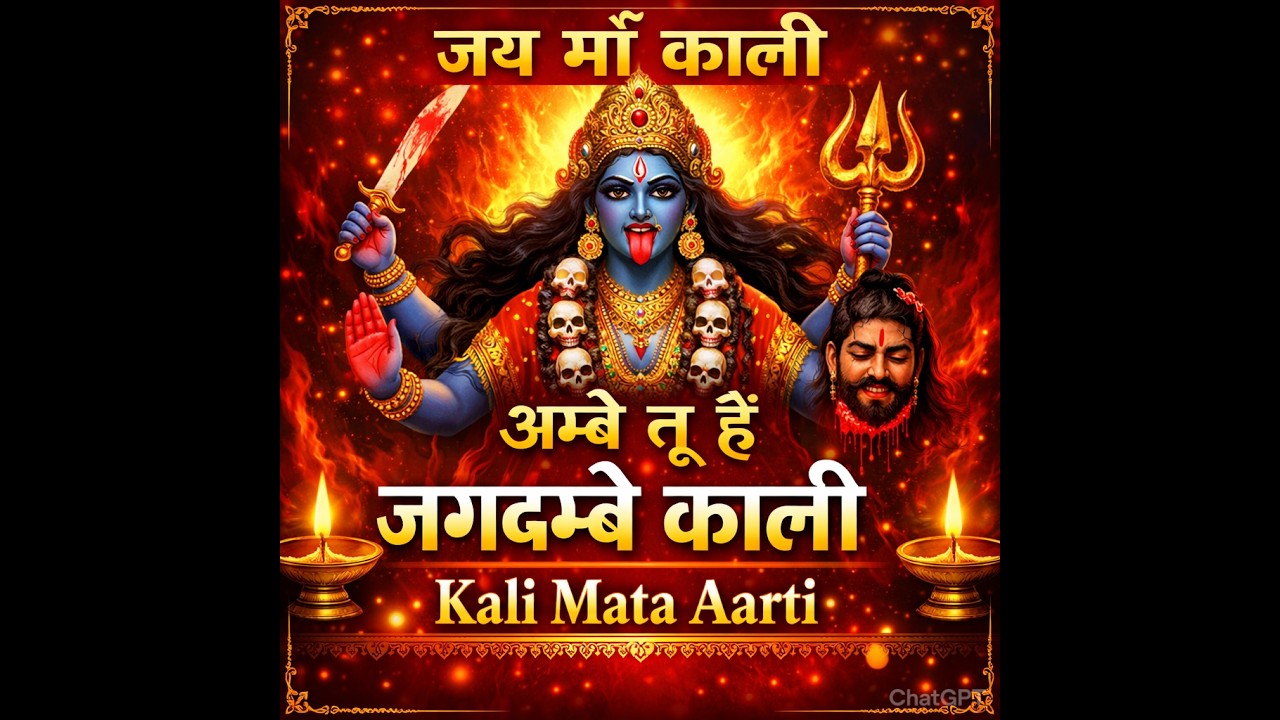 Kali Mata Aarti | Ambe Tu Hai Jagdambe Kali | जय माँ काली आरती