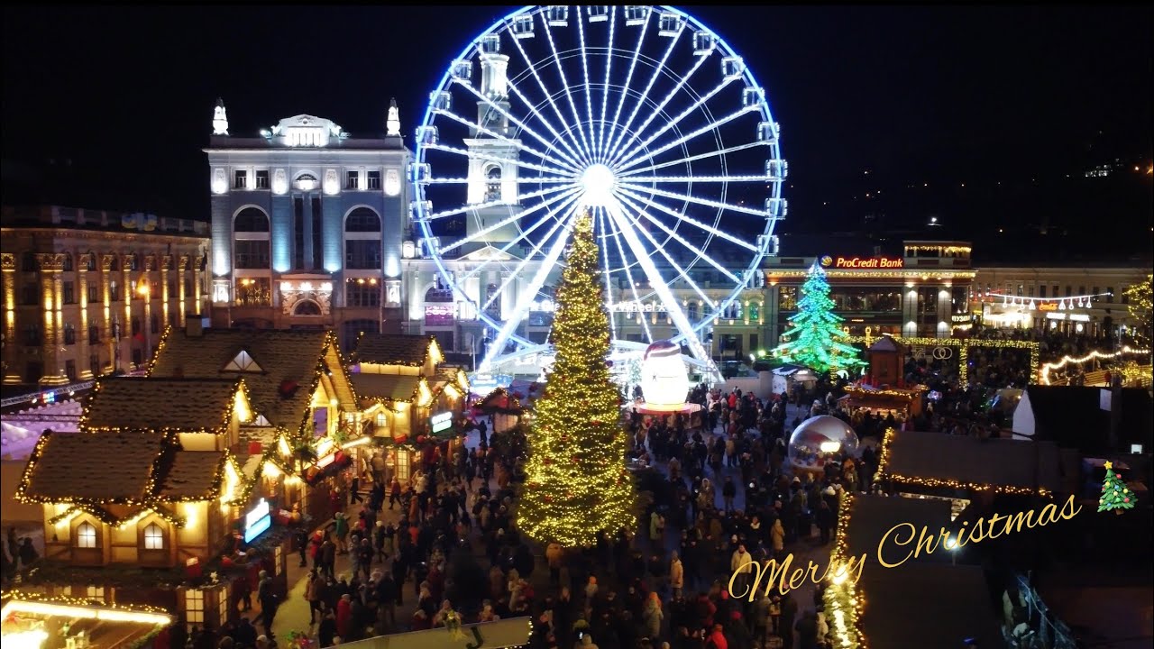 EUROPE’S MOST BEAUTIFUL CITY TO CELEBRATE CHRISTMAS🎄, KYIV UKRAINE 2022 🇺🇦