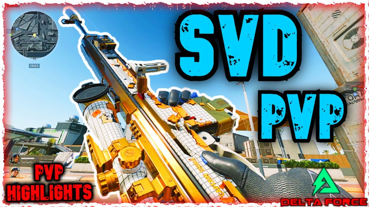 SVD IS BROKEN. Delta Force Operations