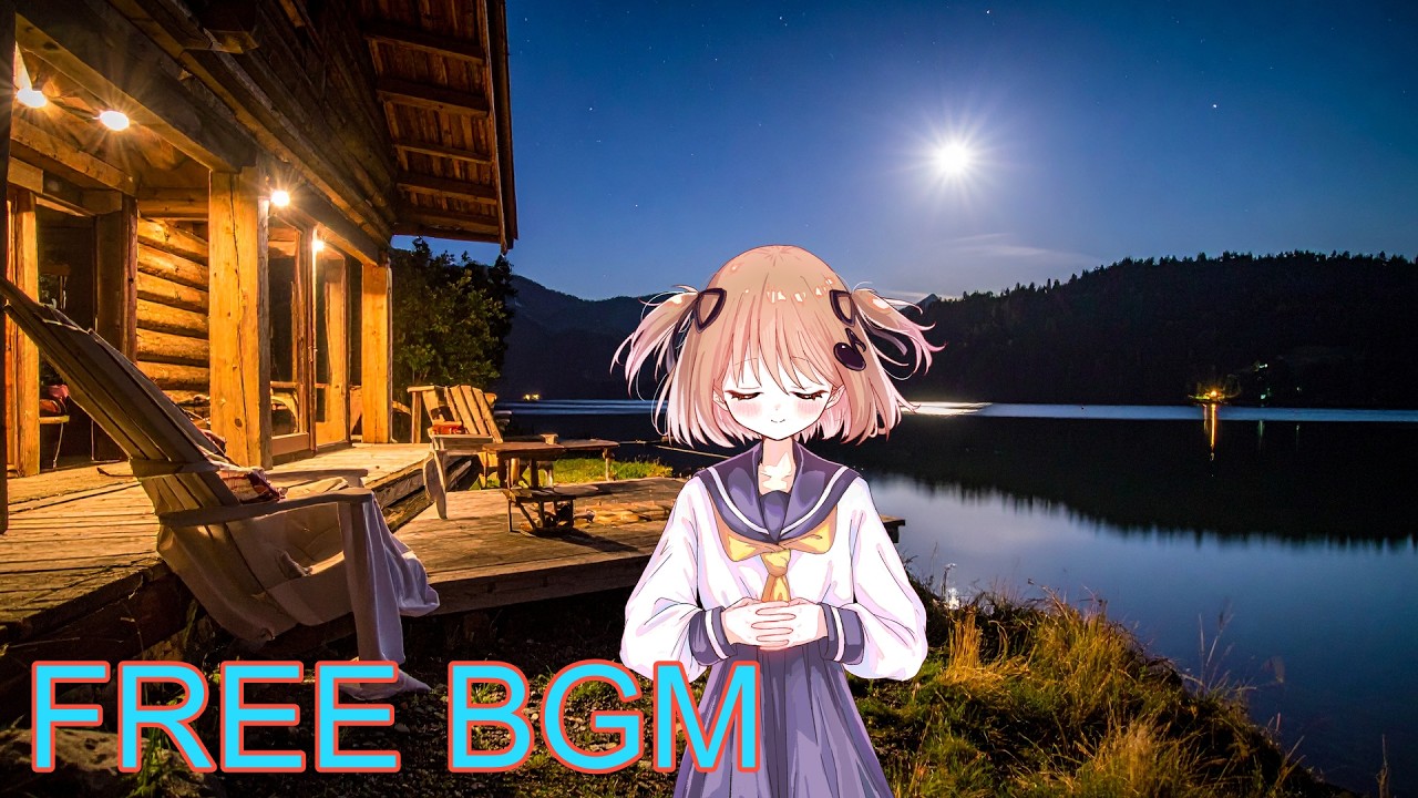 【freeBGM】chill with night light【loop】