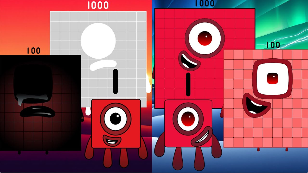 Looking For Uncannyblocks Band But Different (1 - 1D) Vs Numberblocks Band Re-Take