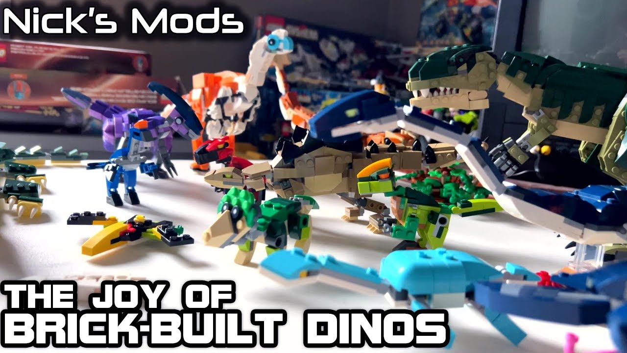 Nick's Mods Ep.32-  Brick-Built Dinosaurs