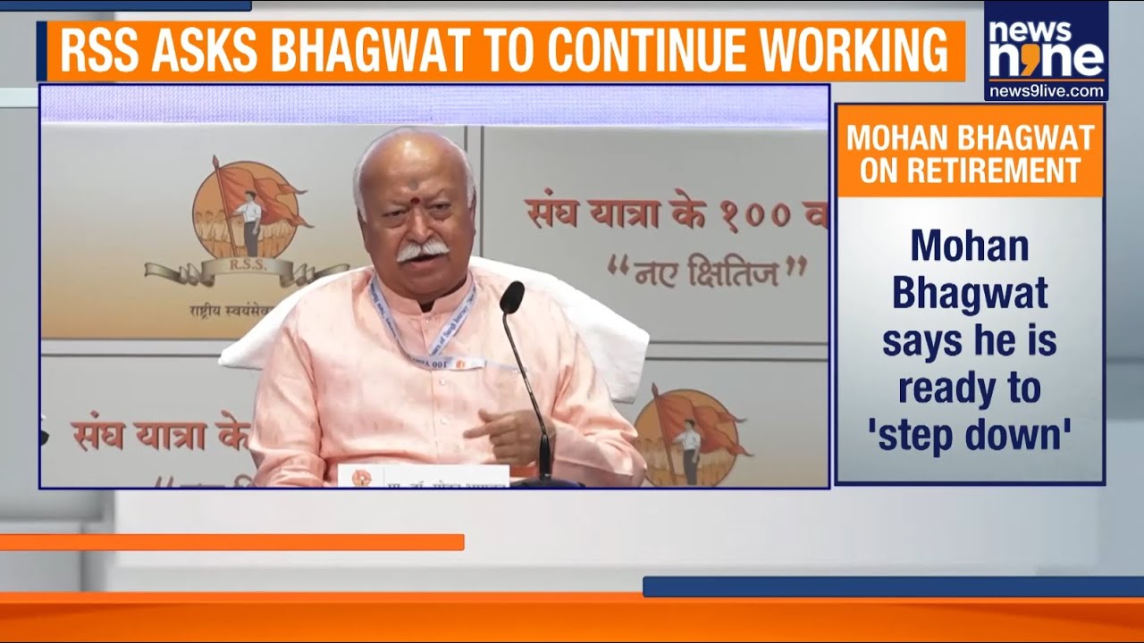 Mohan Bhagwat Says Ready To Step Down If RSS Asks, Explains Sangh’s Leadership Process