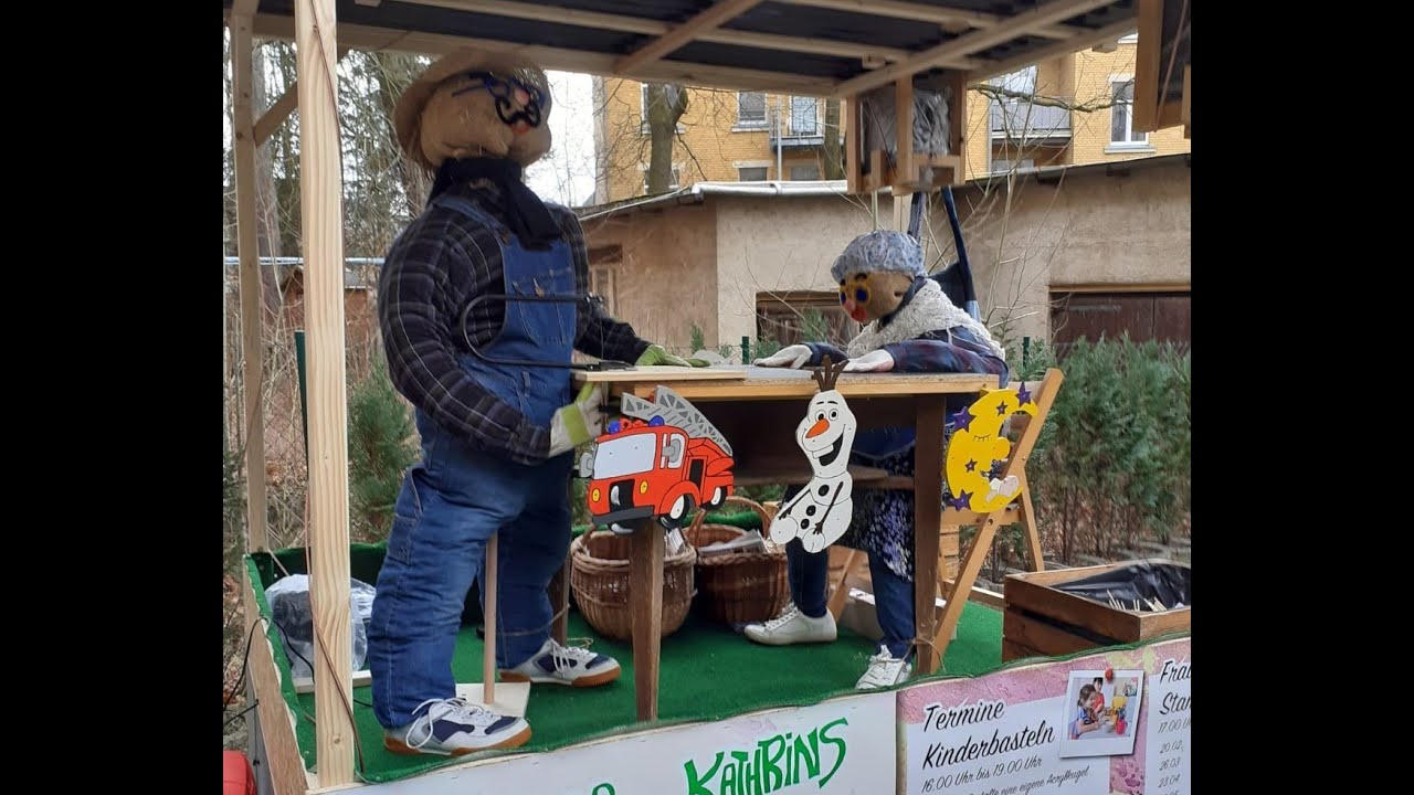 Unser Festwagen beim Faschingsumzug Plauen 2020 - Wernis und Kathrins Bastelecke