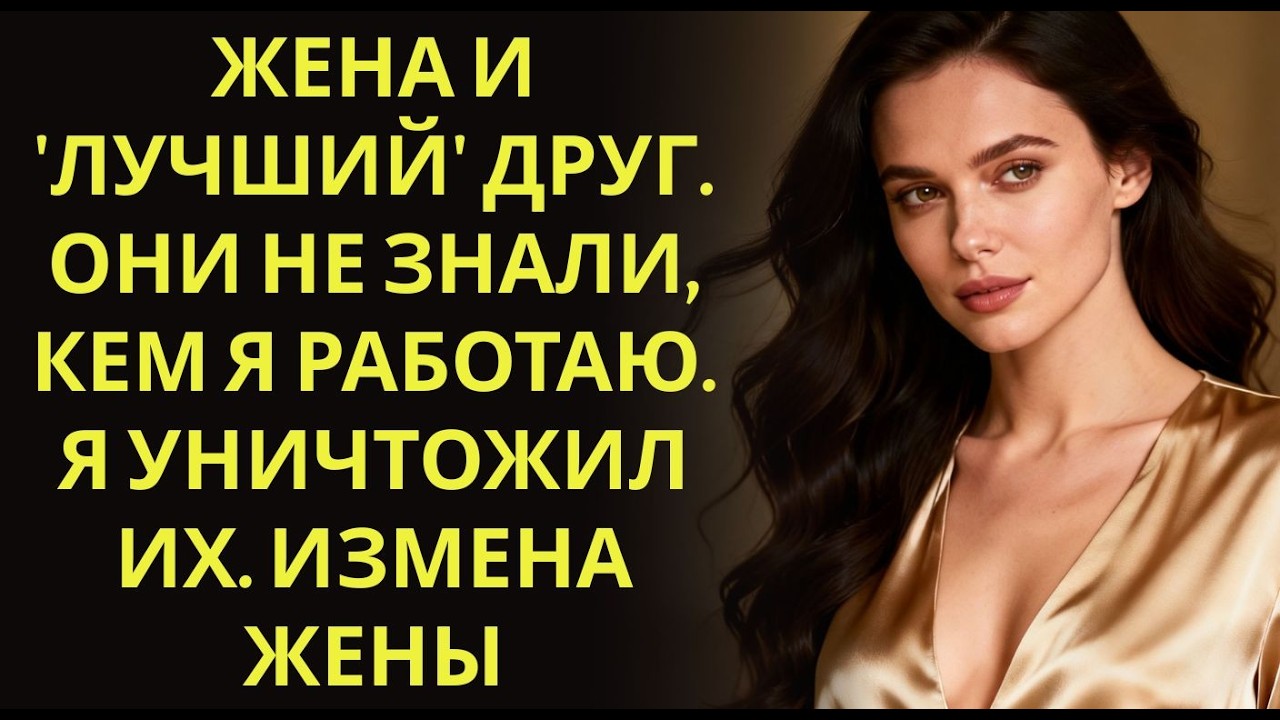 269 Жена и 'лучший' друг  Они не знали, КЕМ я работаю  Я уничтожил их  Измена жены