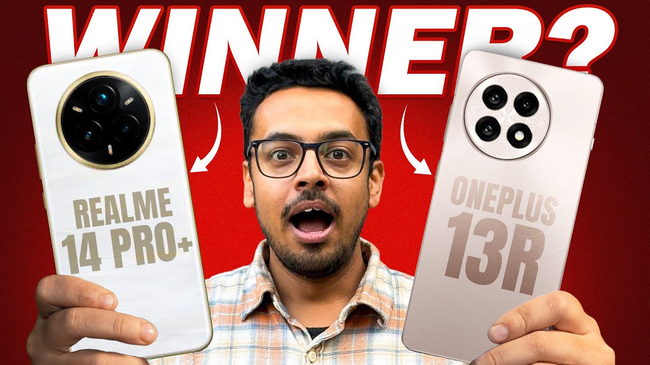 Realme 14 Pro Plus vs OnePlus 13R  | Comparison & Review | Best Value for Money? ⚔️