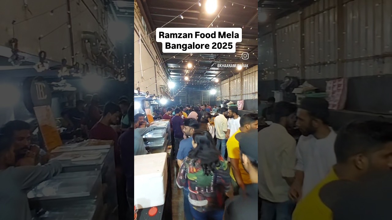 Ramzan Food Mela Koramangala Bangalore 