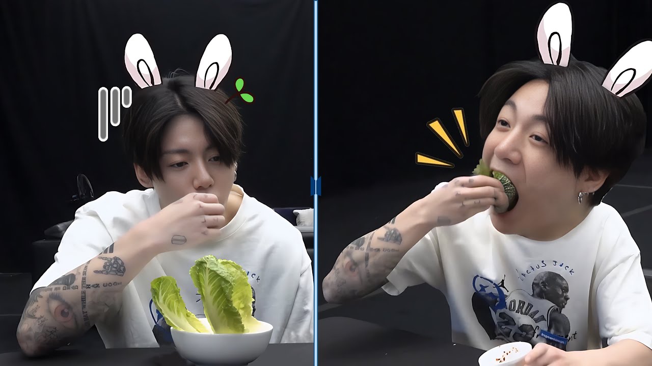 [BTS/방탄소년단 정국] 배고파~ 정구기와 그의 체중 감량 이야기 ㅋㅋㅋㅋㅋ/ Jungkook and his 7749 diet stories ㅋㅋㅋ