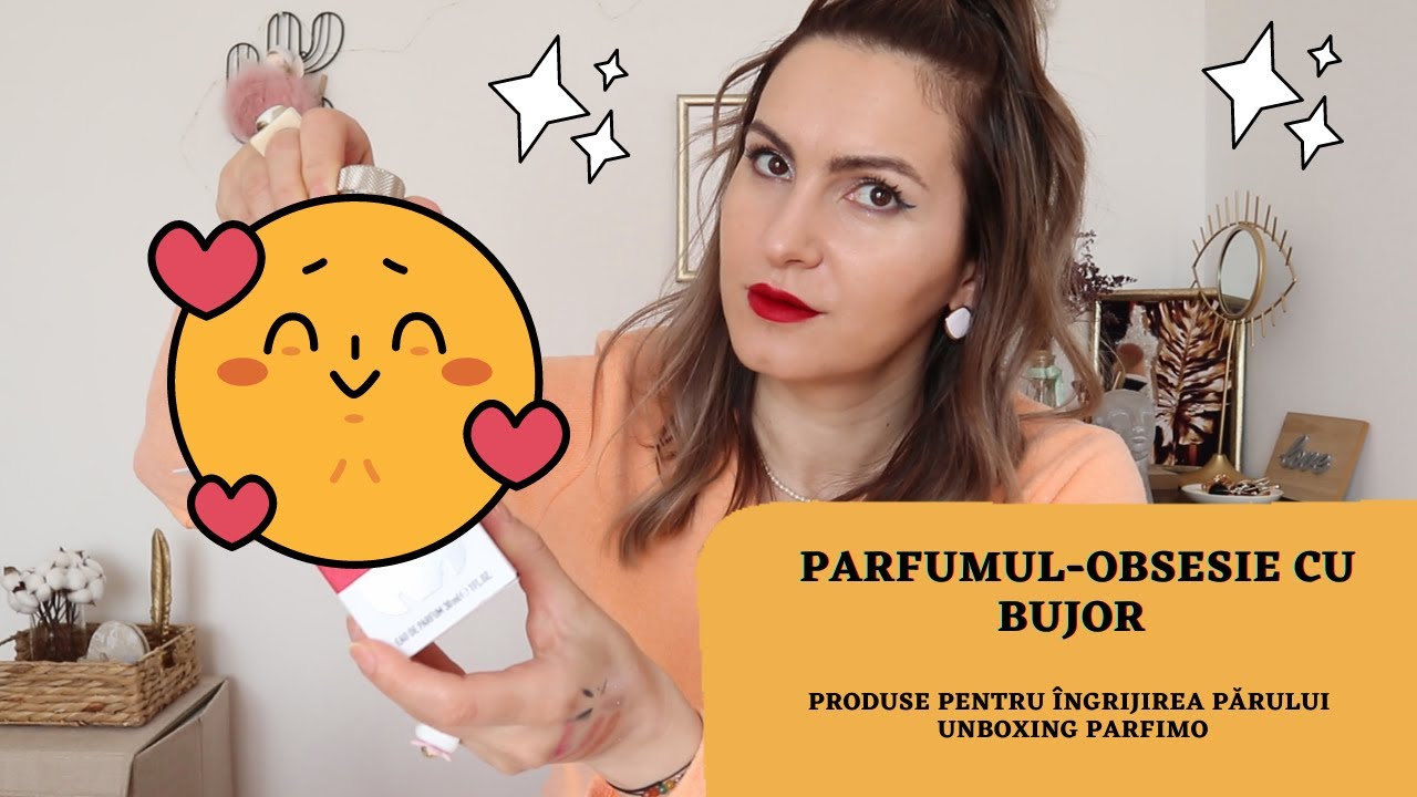 Parfumul obsesie cu bujor || produse pentru ingrijirea parului || unboxing PARFIMO.RO