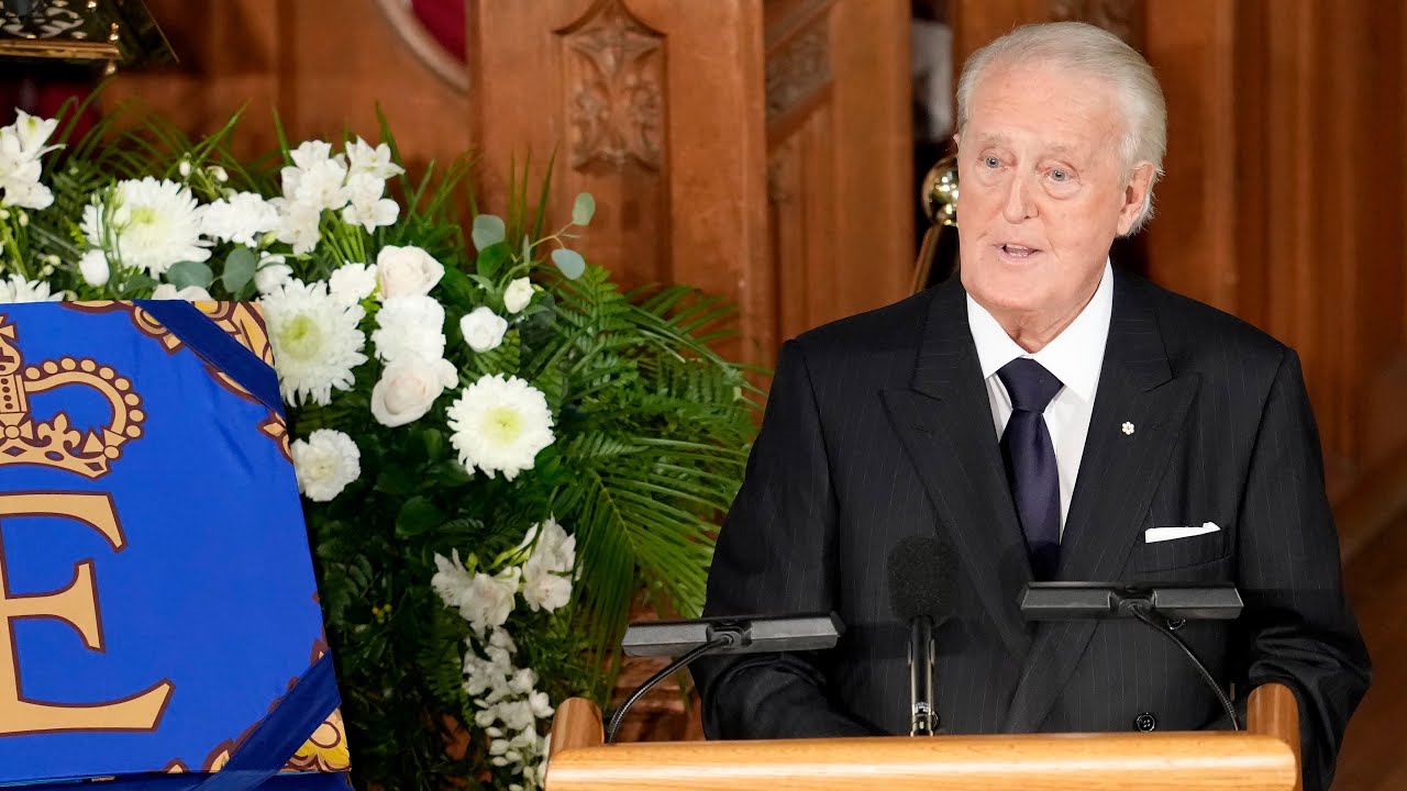 Watch former Canadian PM Brian Mulroney's eulogy for Queen Elizabeth II | 