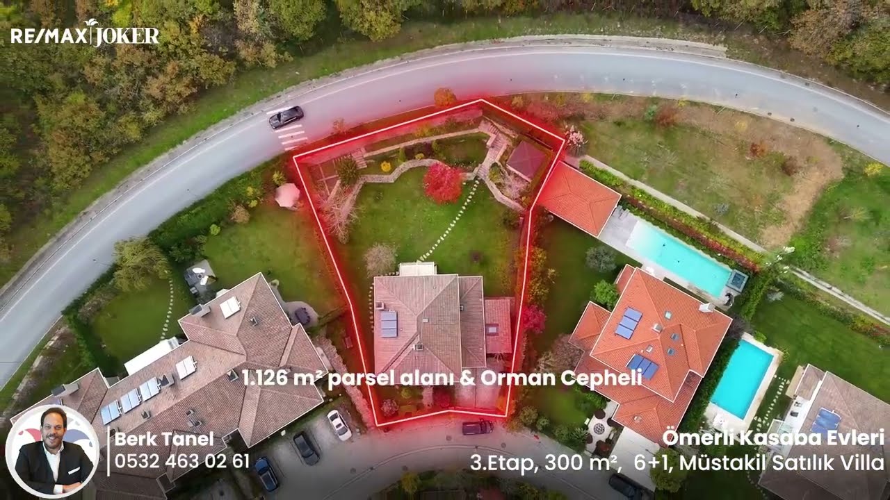 Ömerli Kasaba Evleri 3.Etap 300 m² 6+1 Müstakil Satılık Villa