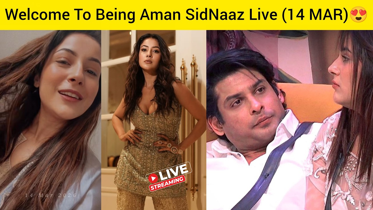 [14 MAR] Shehnaaz Gill Singing at Family Wedding Function 😍 Being Aman SidNaaz Fans Live🌈