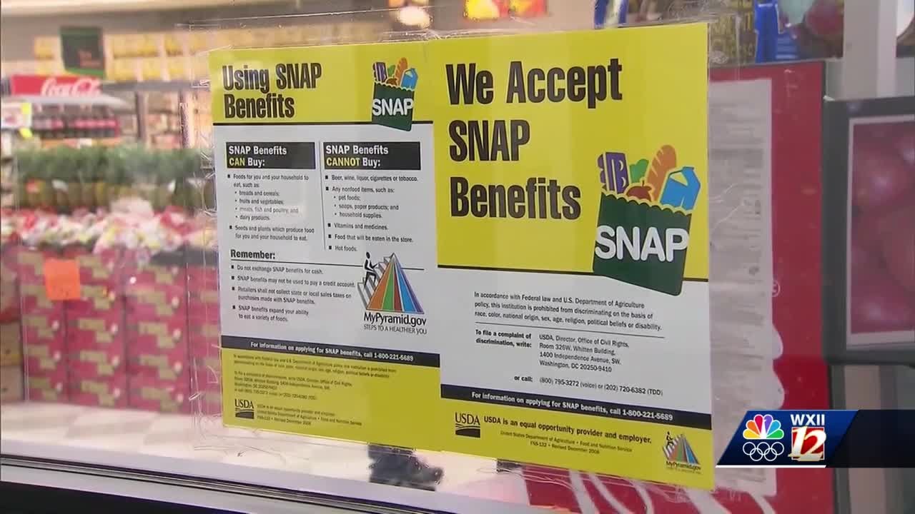How the government shutdown could impact SNAP food stamp benefits in North Carolina