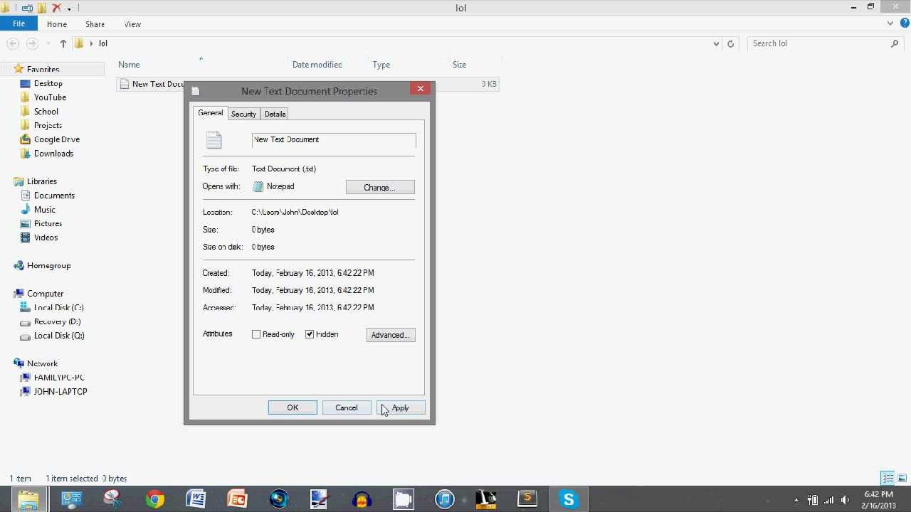 Windows 8: How to Show Hidden Folders and Files