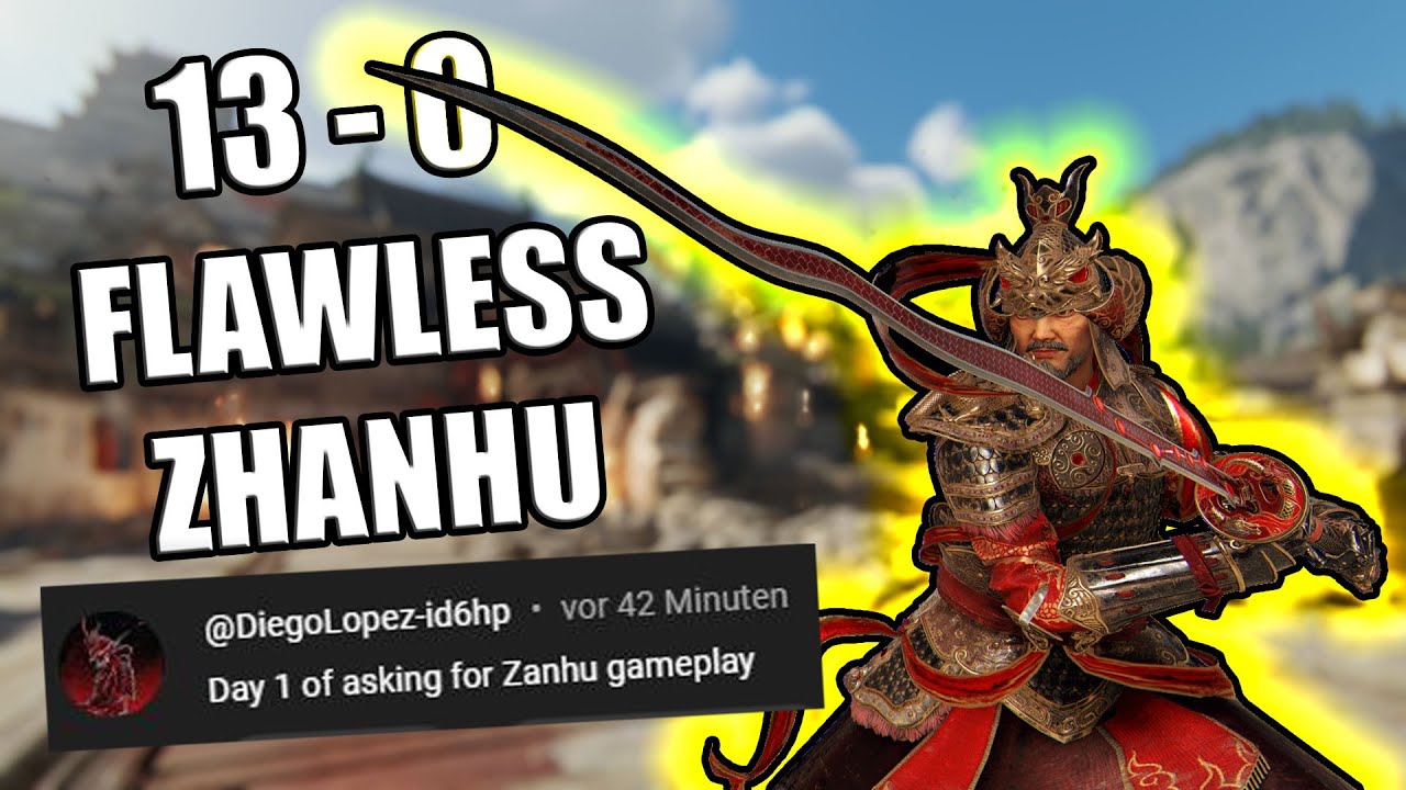 13 - 0 Безупречный запрос Чжаньху | ForHonor