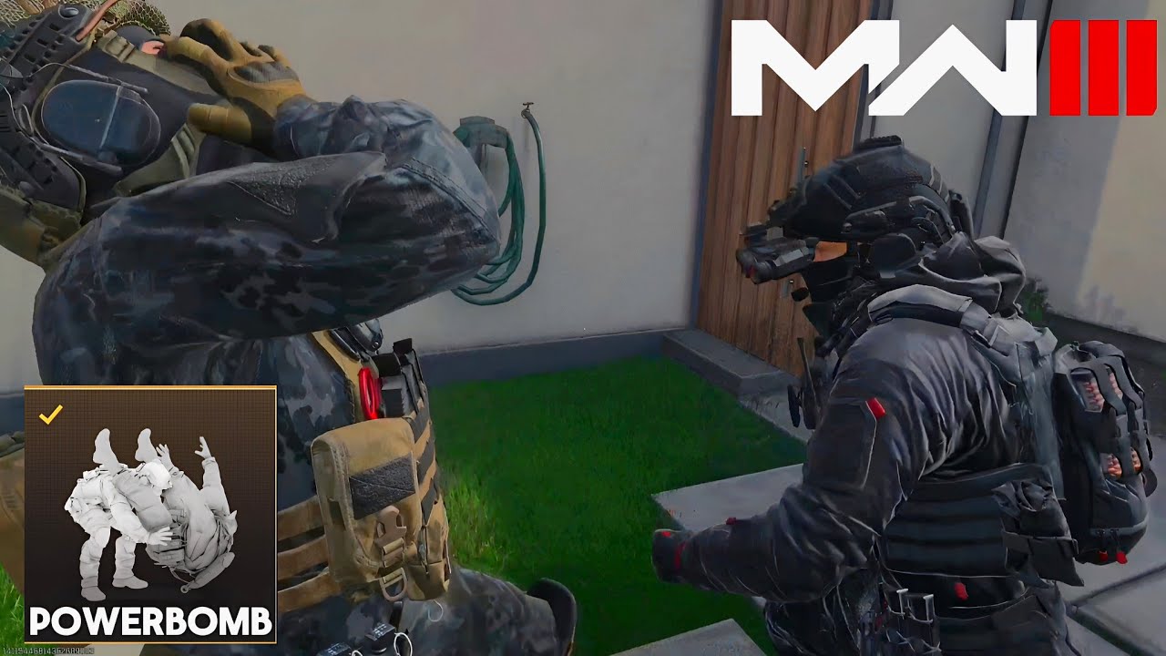 MW3 POWERBOMB Finishing Moves ( Battle Pass Tier 100 ) MW3 Season 5 Finisher