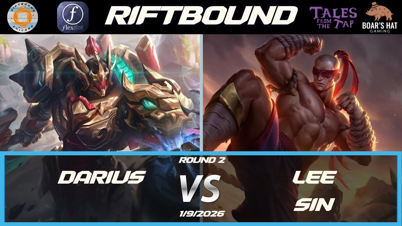 Darius VS Lee Sin   [Riftbound Gameplay Round 2]