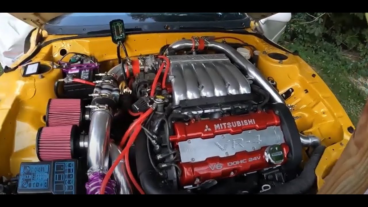 1998 Mitsubishi 3000gt Vr4 Build Ep. 24 (Completing Engine Bay) Will It Start?