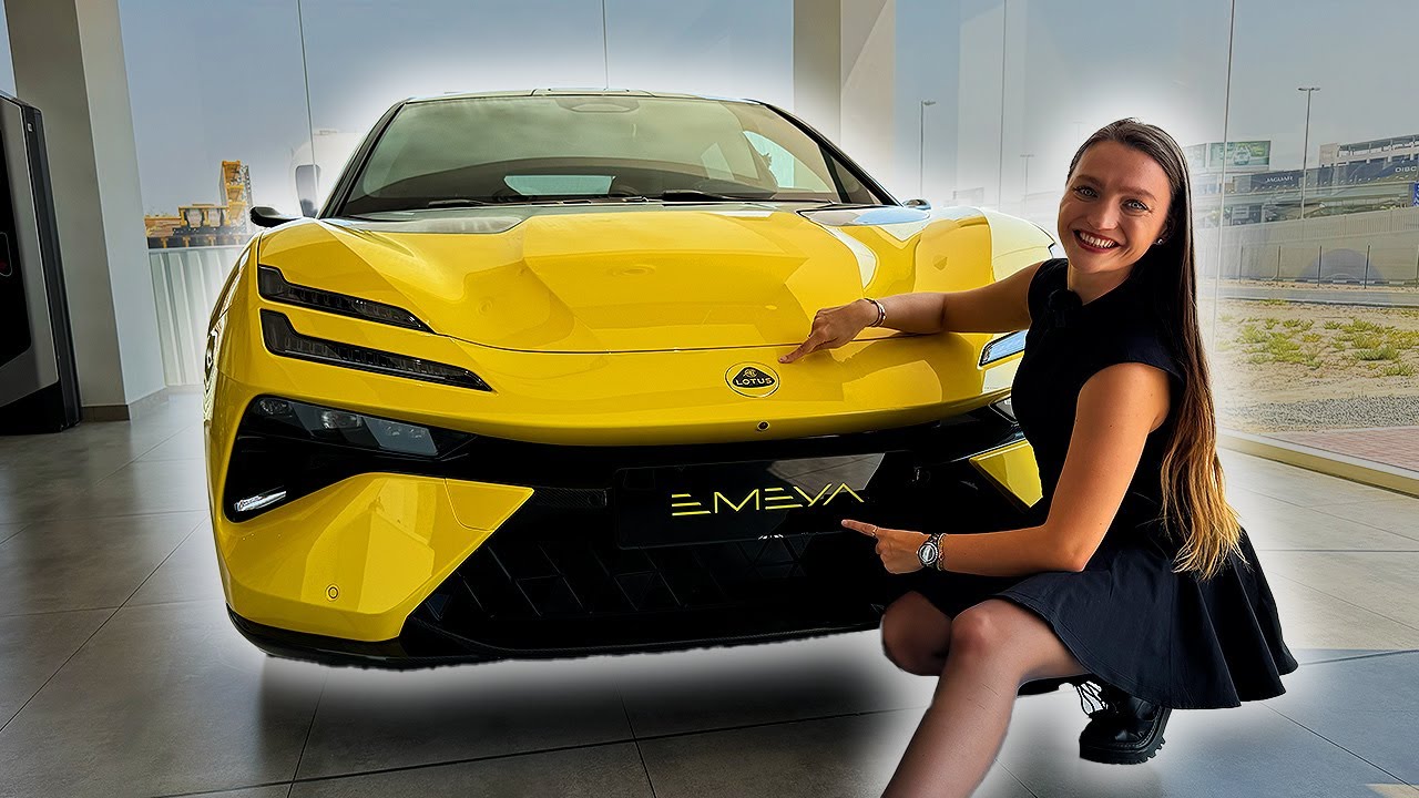Самый быстрый электромобиль класса GT | Lotus Emeya