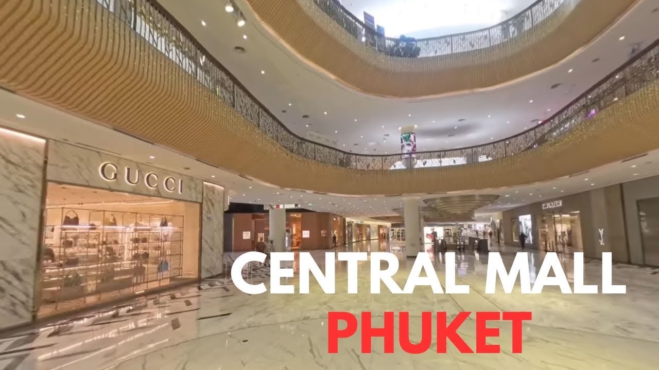 Thailand 360° – Phuket Largest Central Mall Walkthrough in 3D | 4K HD 2026