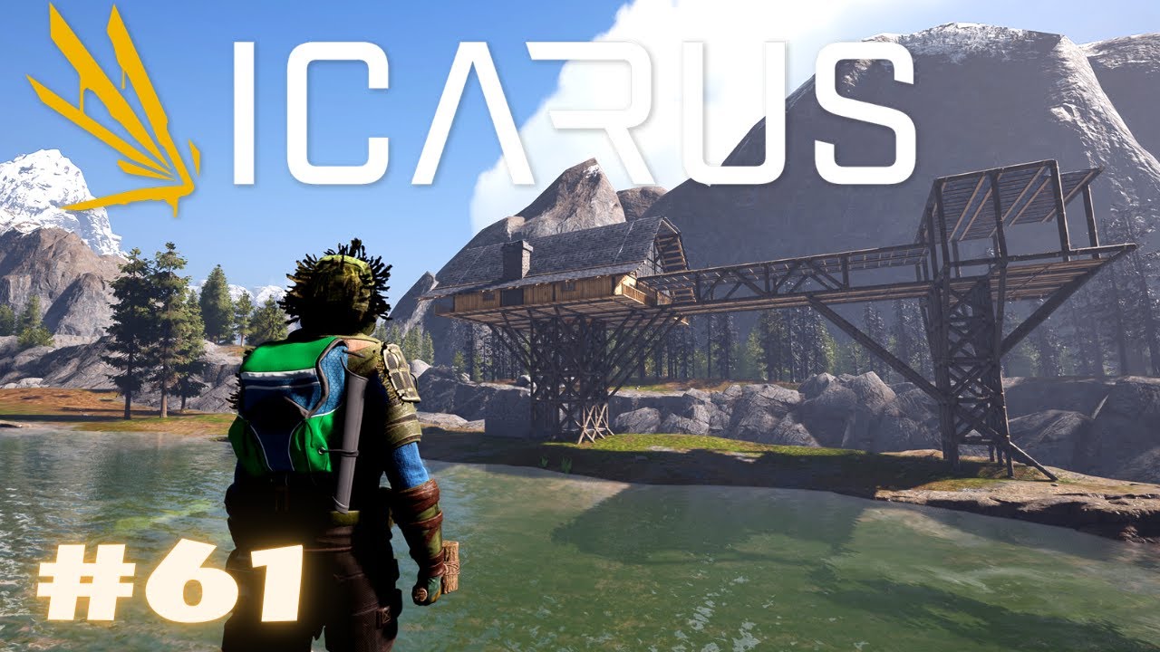 ICARUS deutsch | EP61 Turmhaus und Brücke weiter bauen & Bohrer ausprobieren 👀