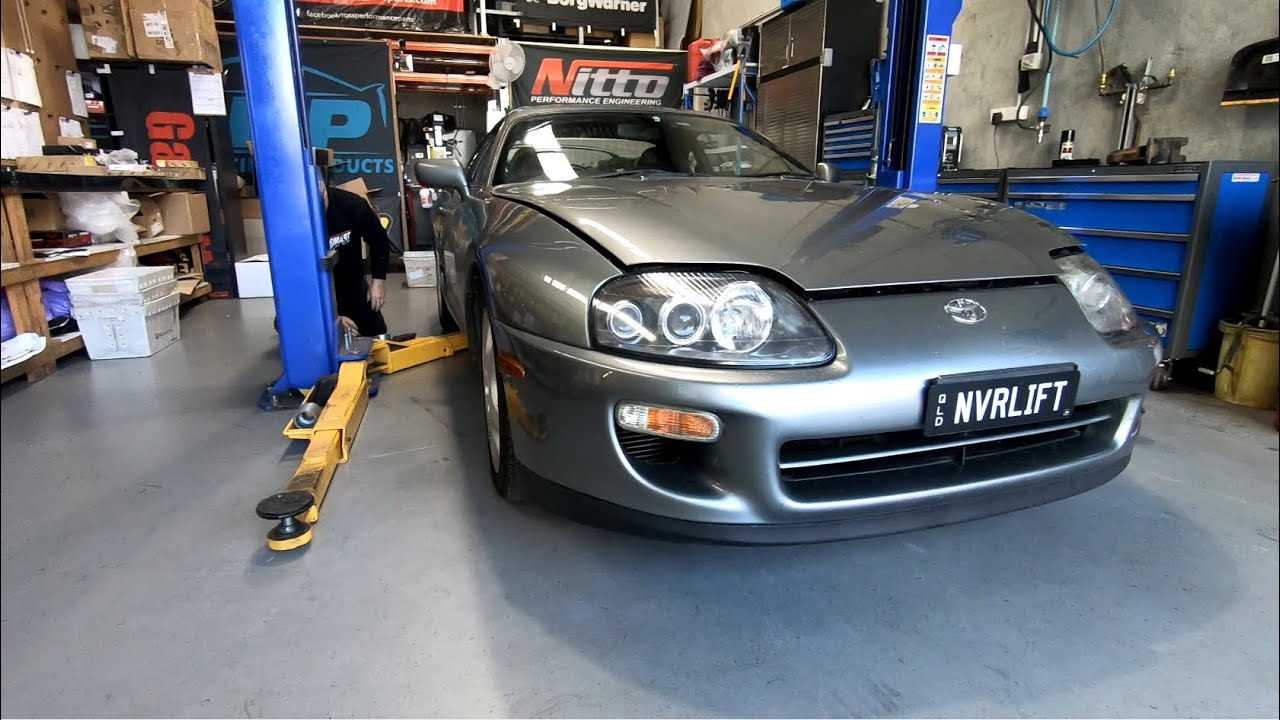 Toyota Supra JZA80 MCA Street Essentials Coilover Install - Goleby's Parts