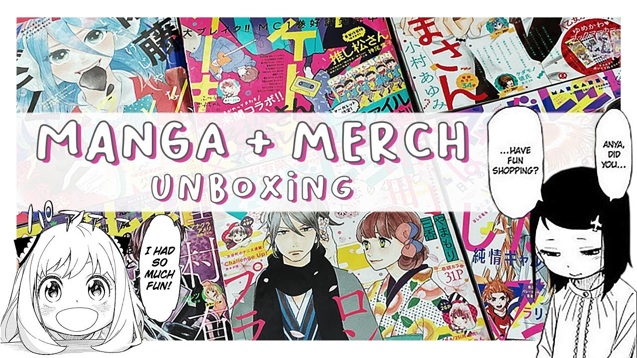 how much anime/manga merch is too much merch? | KINOKUNIYA + BUYEE UNBOXING