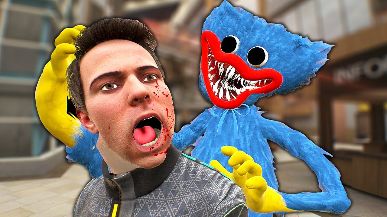 Hunting HUGGY WUGGY in Virtual Reality - Boneworks VR Multiplayer