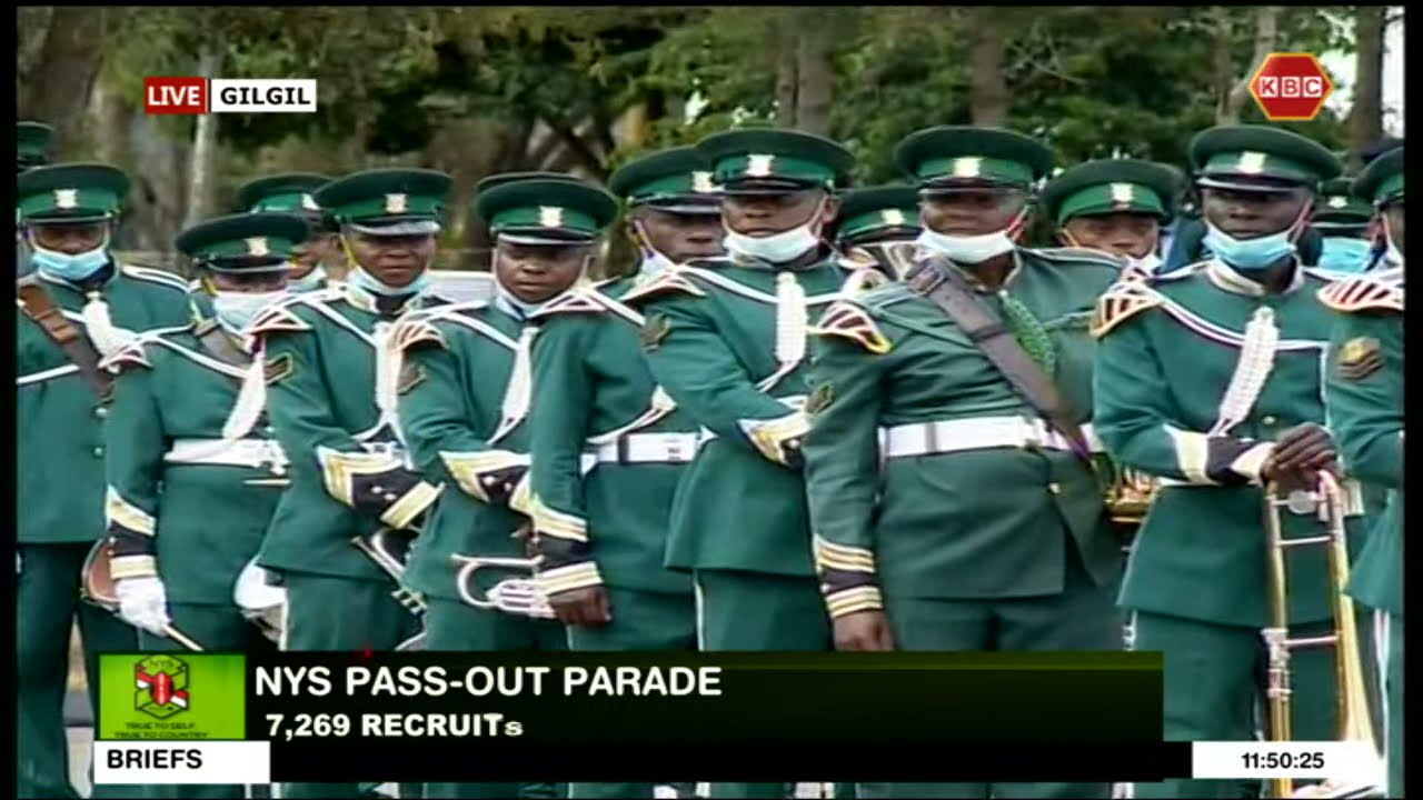 LIVE: NYS Pass-Out Parade II 2nd  December 2021 II www.kbc.co.ke