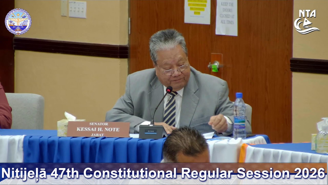 Nitijela 47th Constitutional Regular Session 2026 Part I Day 2