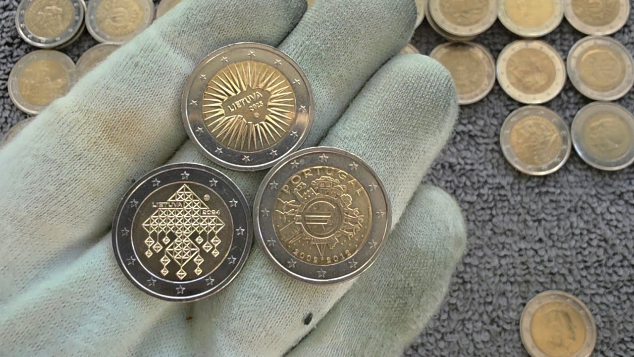 2 euro's coin hunt, #25 Rarely found, 1st 2025. Collectable coins.